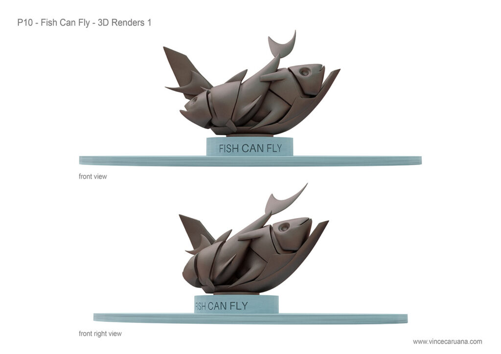 Fish Can Fly - Render 1