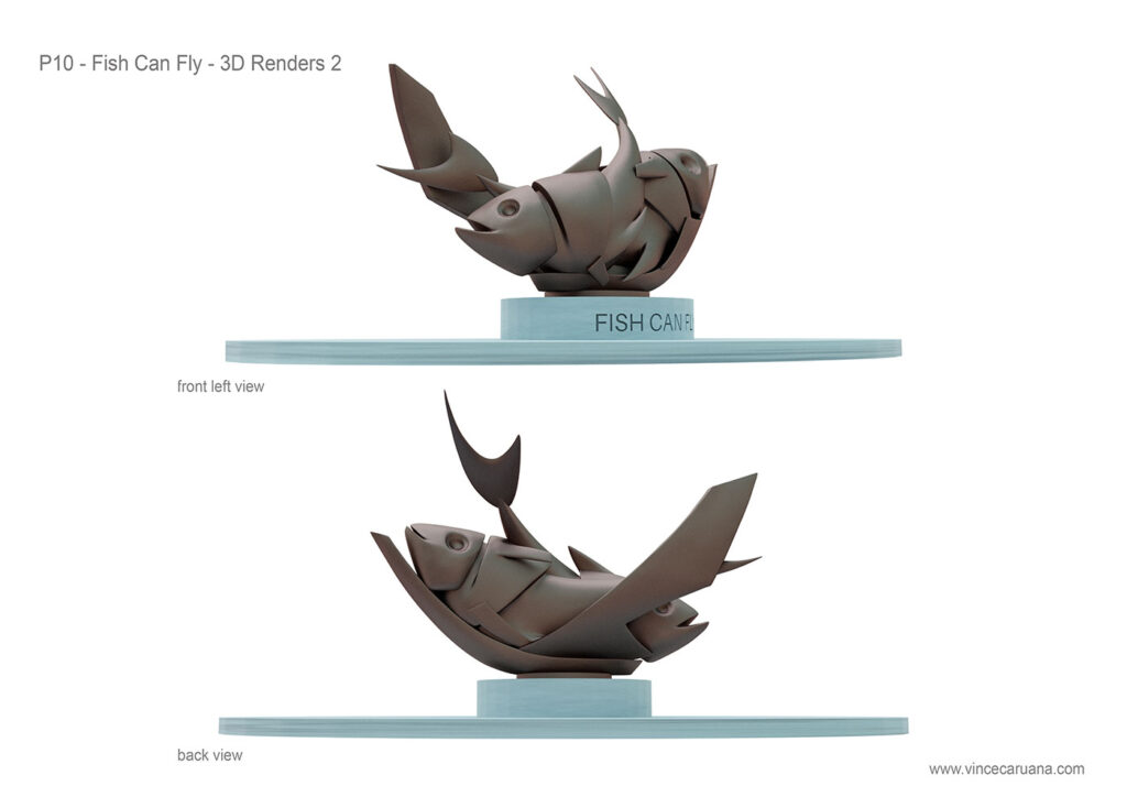 Fish Can Fly - Render 2