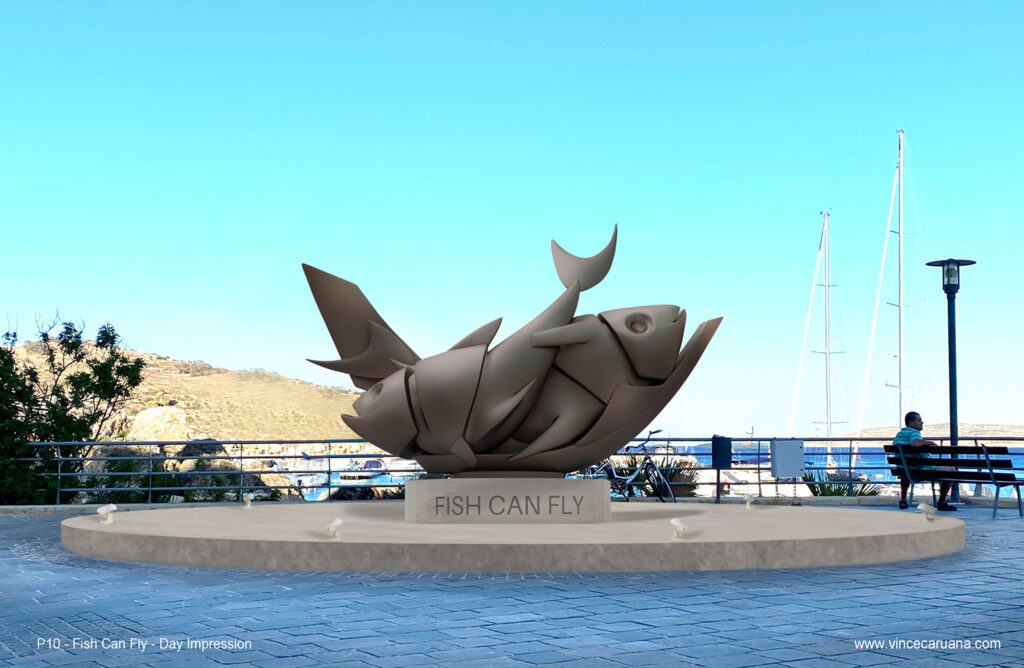 Fish Can Fly - Render 4